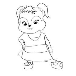 The Eleanor Free Coloring Page for Kids