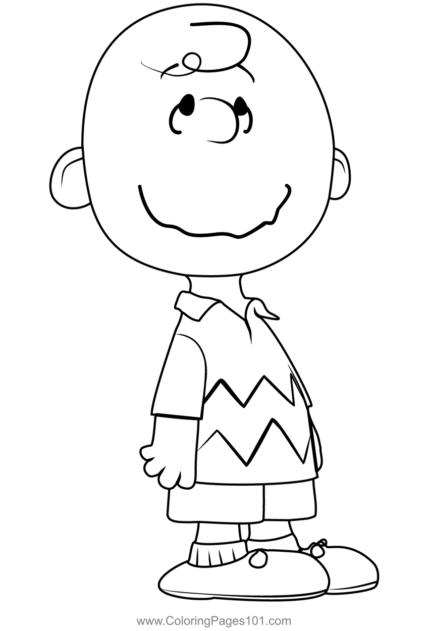 Printable Coloring Pages Peanuts