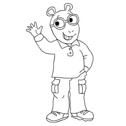 Arthur 1 Free Coloring Page for Kids