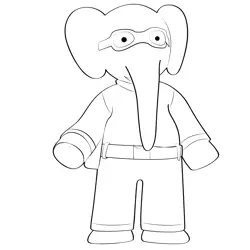 The Elephant Wear Goggles