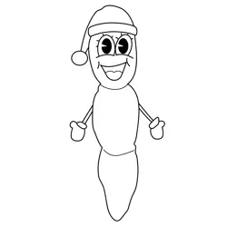 Mr. Hankey South Park Free Coloring Page for Kids