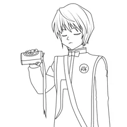 Kurapika pours out the drink
