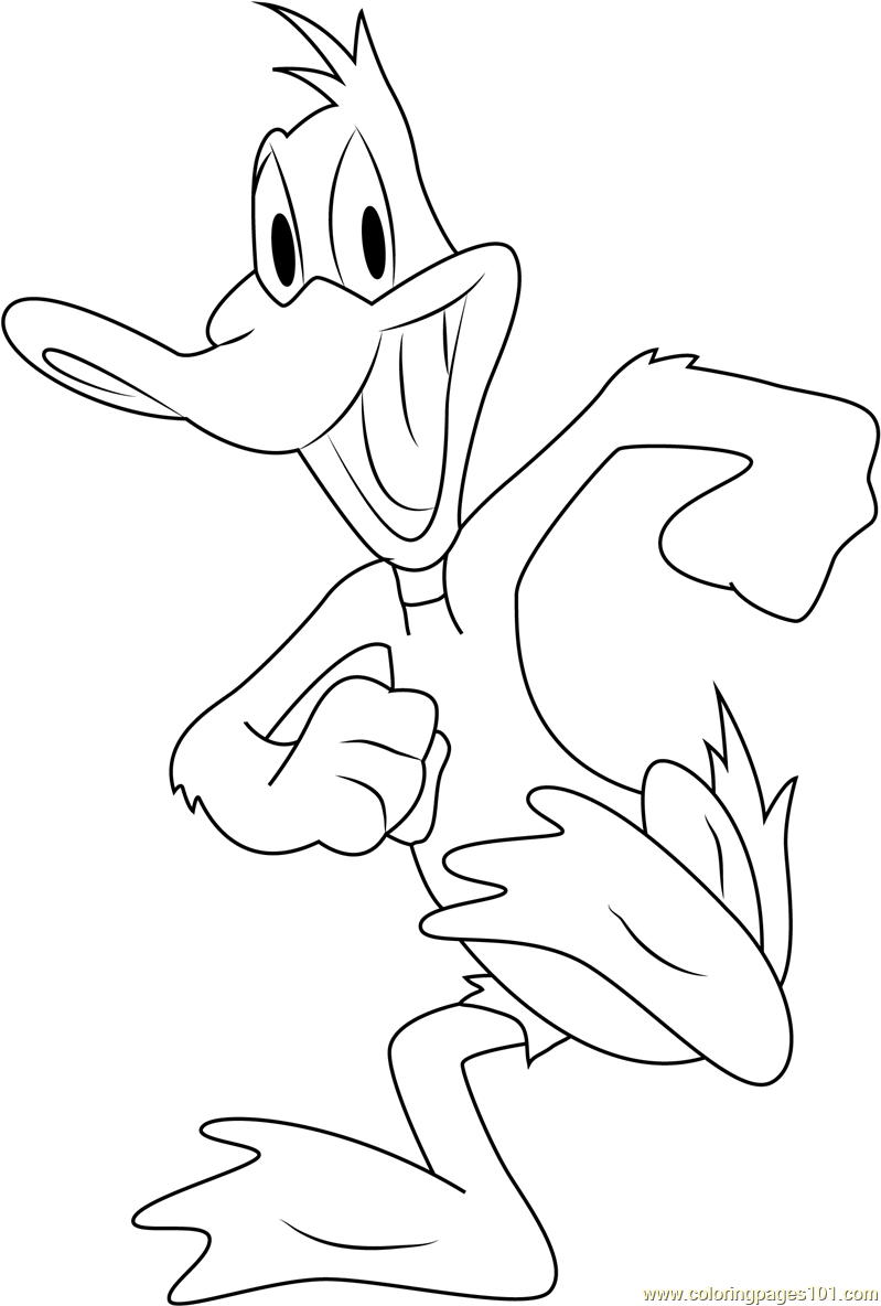 Daffy Duck Coloring Pages Home Design Ideas The Best Porn Website