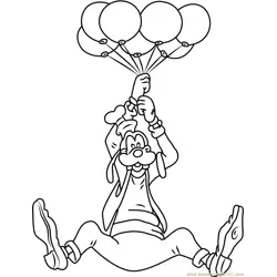 Goofy with Balloons