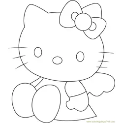 Look Me Free Coloring Page for Kids