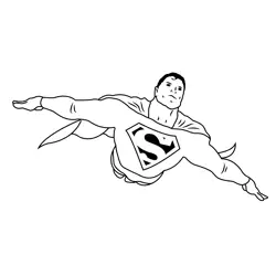 Superman Flying