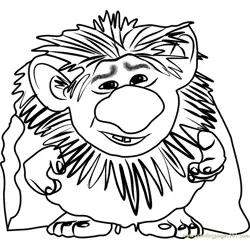 Grand Pabbie Free Coloring Page for Kids