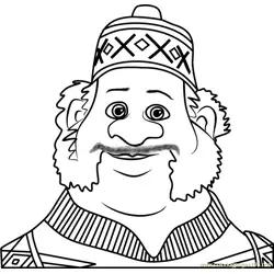 Oaken Free Coloring Page for Kids