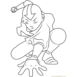 Avatar: The Last Airbender Coloring Pages