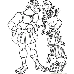 Hercules with Philoctetes