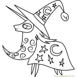 Star Swirl the Bearded Free Coloring Page for Kids