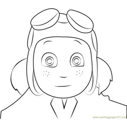 Ace Sorensen Free Coloring Page for Kids