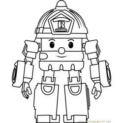 Roy Free Coloring Page for Kids