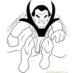 Silver Surfer Coloring Page - Free The Super Hero Squad Show Coloring