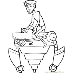 Zachbots Free Coloring Page for Kids