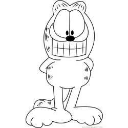 Garfield Smiling