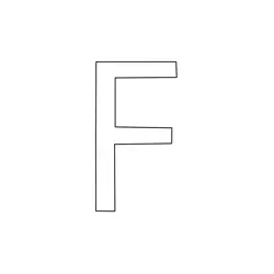 Alphabet F