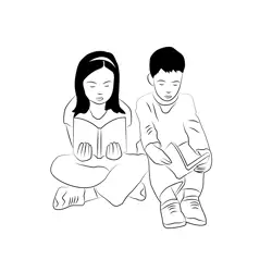 Education Reform Banner Free Coloring Page for Kids