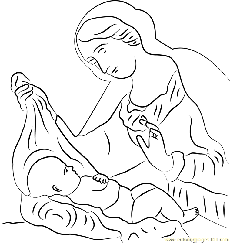 Celebrations on Christmas Coloring Page - Free Christmas Celebrations