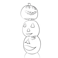 Pumpkin Patch Alida Thorpe Free Coloring Page for Kids