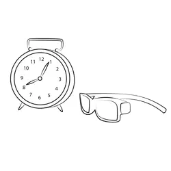 Watch And Glasses