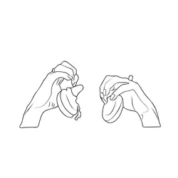 Castanet Playing Hands Position