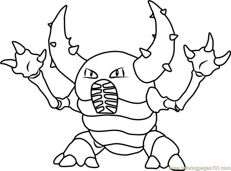 10 Pinsir Pokémon Coloring Pages for Your Artistic Adventure