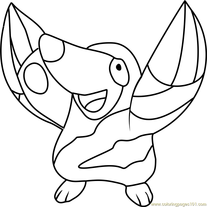 Pawniard Coloring Page Coloring Pages