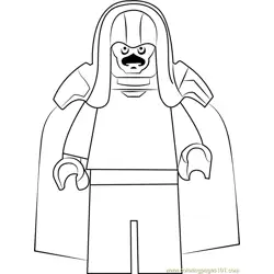 Lego Ronan the Accuser Free Coloring Page for Kids