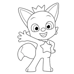 Pinkfong Pinkfong Free Coloring Page for Kids
