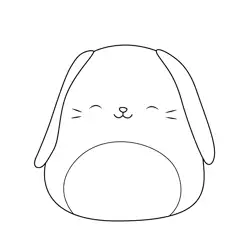 Grey Easter Bunny Squishmallows