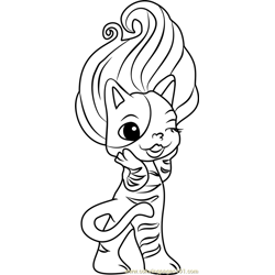 Ooma Zelf Coloring Page - Free The Zelfs Coloring Pages