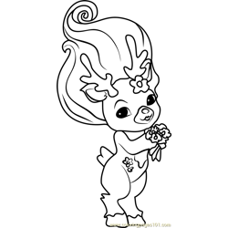 Chi Zelf Coloring Page - Free The Zelfs Coloring Pages