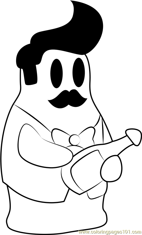 Samo Coloring Page - Free Kirby Coloring Pages : ColoringPages101.com