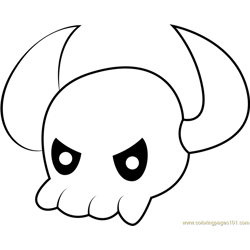 Squishy Coloring Page - Free Kirby Coloring Pages : ColoringPages101.com