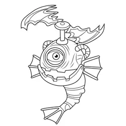 Cybop My Singing Monsters Free Coloring Page for Kids