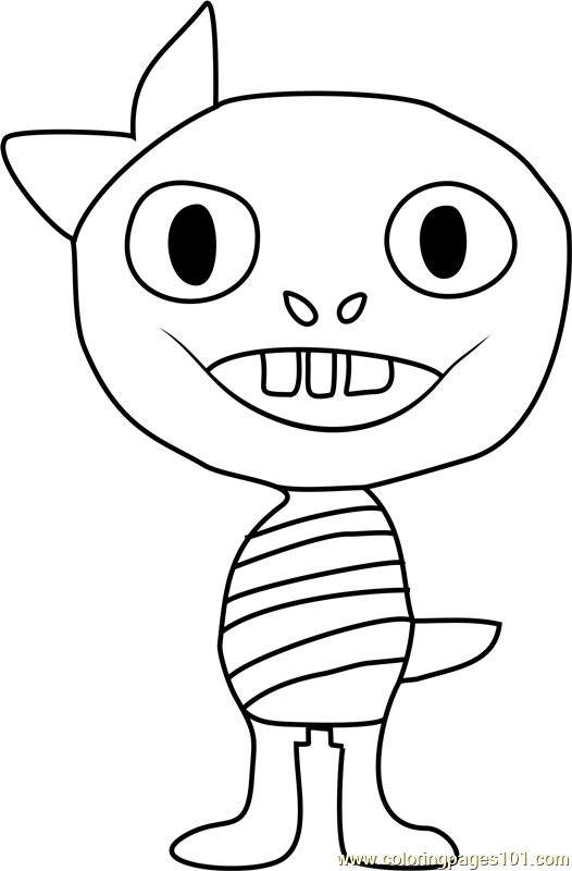Monster Kid Undertale Coloring Page - Free Undertale Coloring Pages