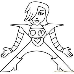 Undertale Coloring Pages