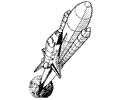 Space Shuttle Coloring Page 05