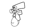 Alphabeth Didle Coloring Page 06