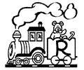 Alphabeth Trains Coloring Page 18