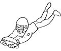 American Football 4 Coloring Pages 7 Com