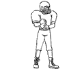 Rugby Football Coloring Page 20