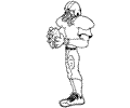Rugby Football Coloring Page 22