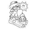 Ry Shortcake Coloring Page