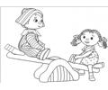 That Boy And Girl Are Playing Together