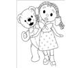 That Girl And Bear Are Walking Together