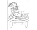 That Girl Is Playing With The Kitchen Set