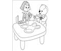 The Bear And That Boyl Are Making Their Toys
