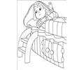 The Boy Is Sick Coloring Page